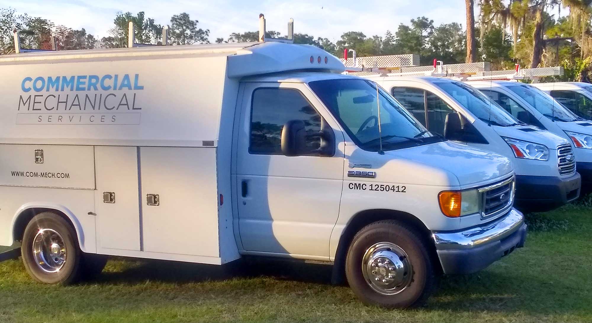 Commercial Mechanical Services Work Vehicle, Commercial HVAC Services