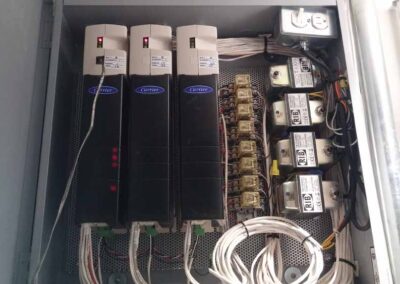 New Carrier CCN Controller Panel Installed by CMS Owner